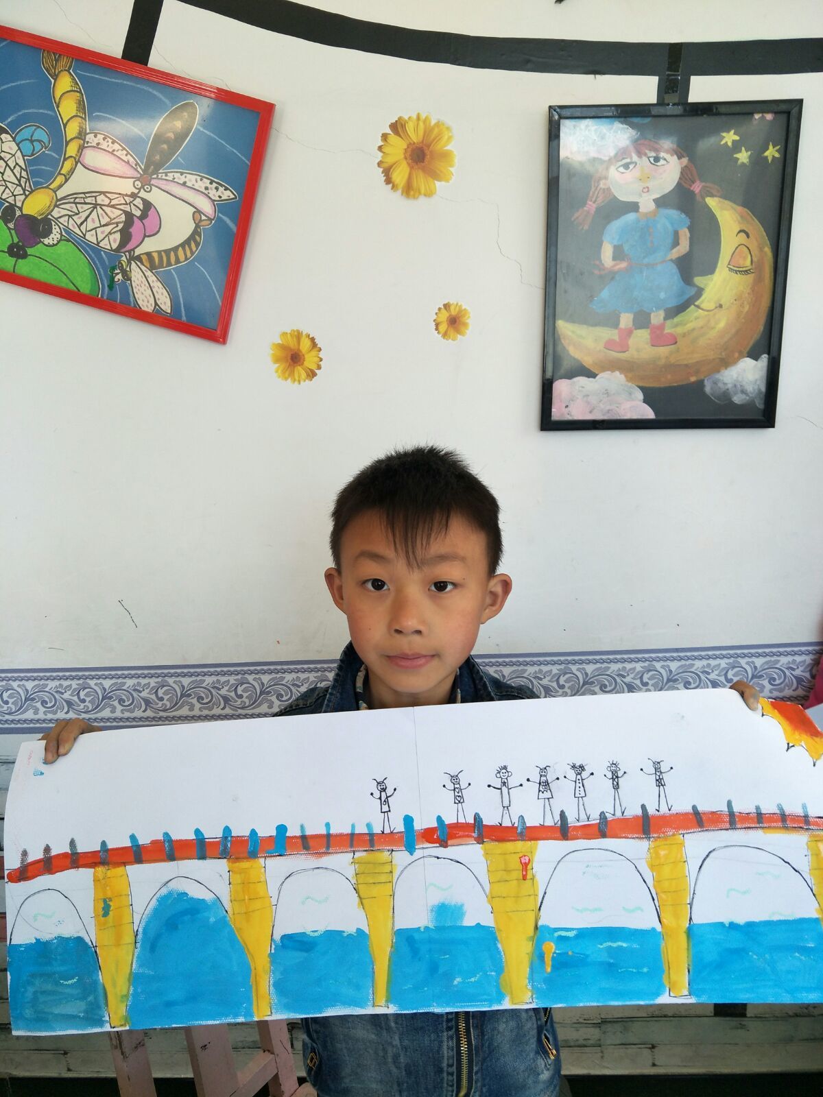 儿童画未来的桥_未来的桥怎么画简单很_简笔画未来的桥