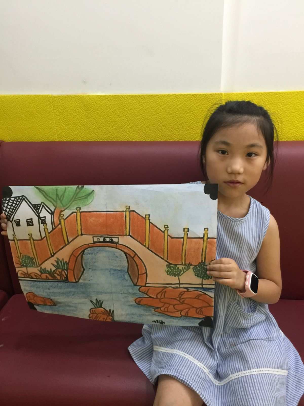 未来的桥怎么画简单很_简笔画未来的桥_儿童画未来的桥