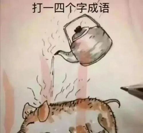 冷水烫猪